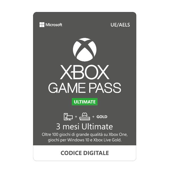 XBOX GAME PASS ULT 3 MESI ESD