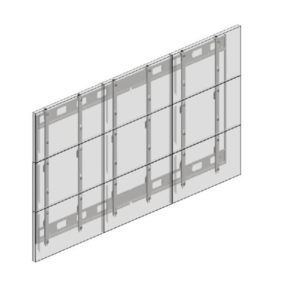 STRUTTURA 3X3 PARETE PIENA