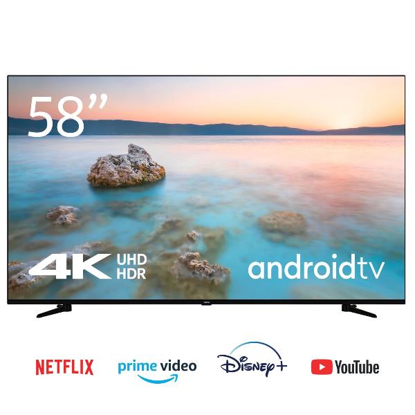 !58 UHD 4K ANDROID TV