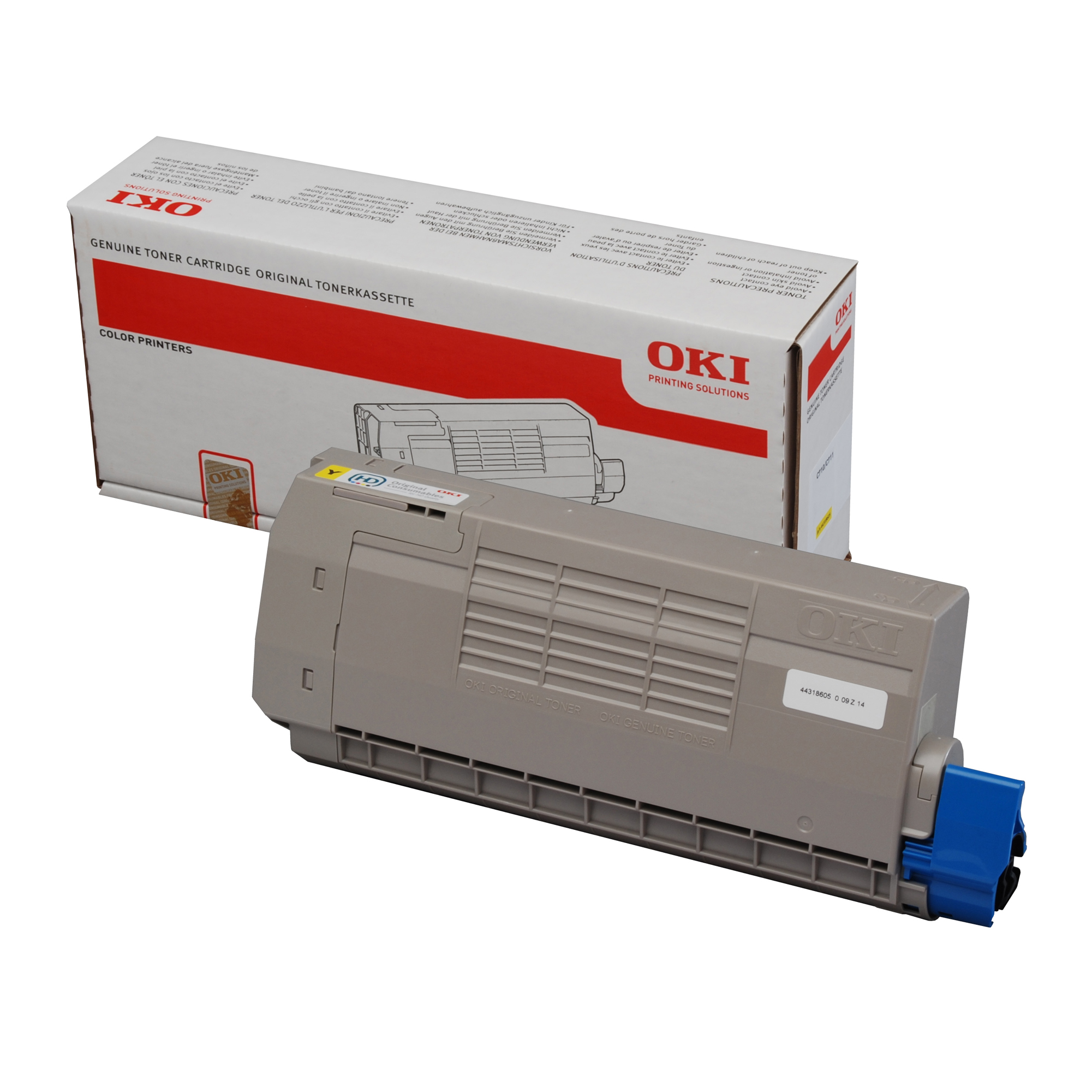 Oki - Toner - Giallo - C-710 - 44318605 - 11.500 pag