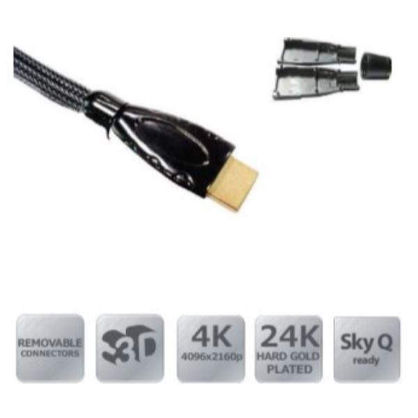 CAVO HDMI NERO CONN.APRIB. 10 M