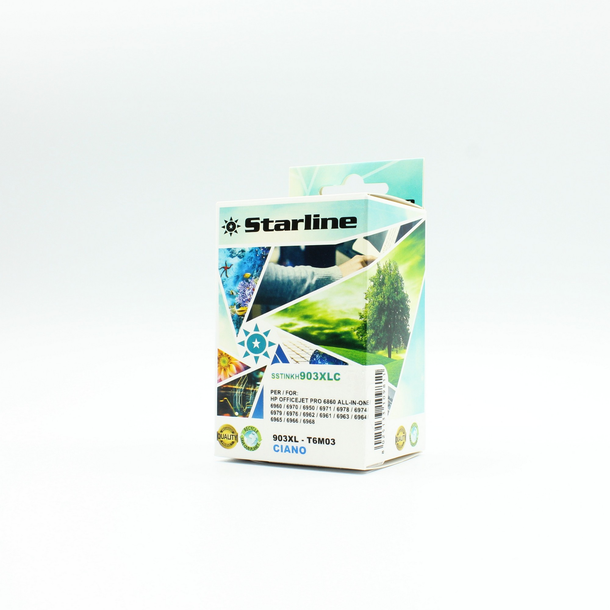 Starline - Cartuccia - ink Ciano per print c/Hp 903xl