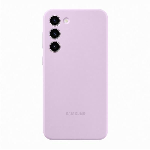 SILICONE CASE LILAC S23+