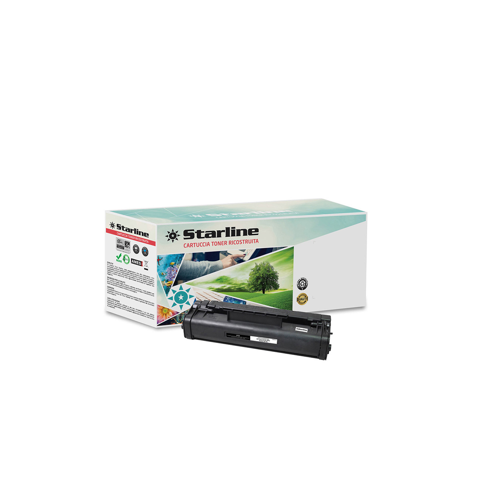 Starline - Toner Ricostruito - per Hp - Nero - C3906A - 2.500 pag