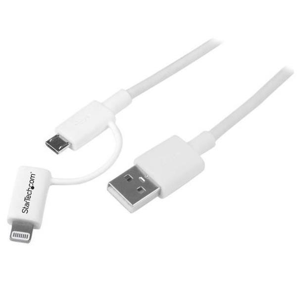 CAVO 2 IN 1 USB A LIGHTNING 8 PIN