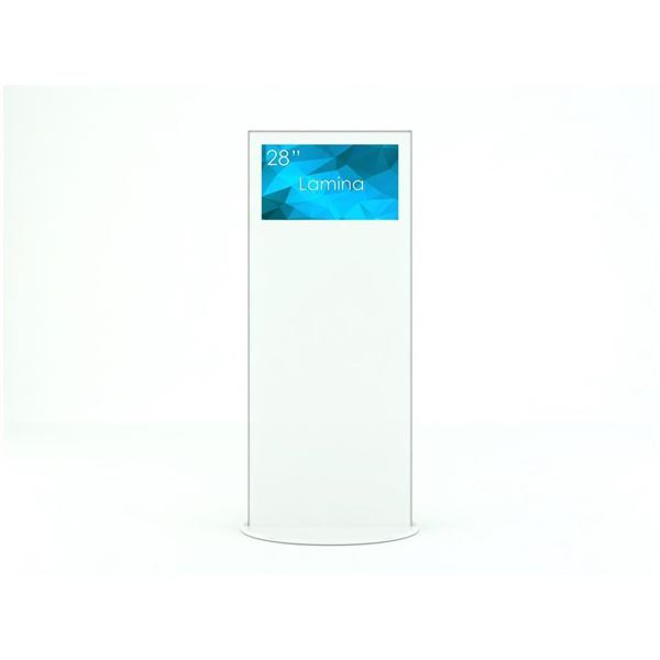 TOTEM LAMINA 4K 28 BIANCO