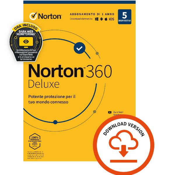 NORTON 360 DELUX 5DEV ESD