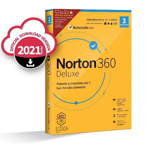 NORTON 360 DELUXE 3DEV ATTACH ESD