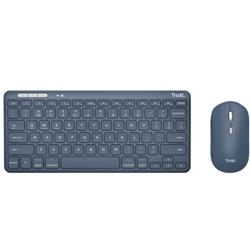 LYRA WL KEYBOARD & MOUSE IT BLUE