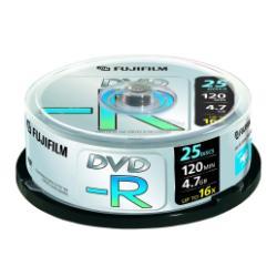 BOX DVD-R 4 7GB 16X CAMPANA 25 PZ