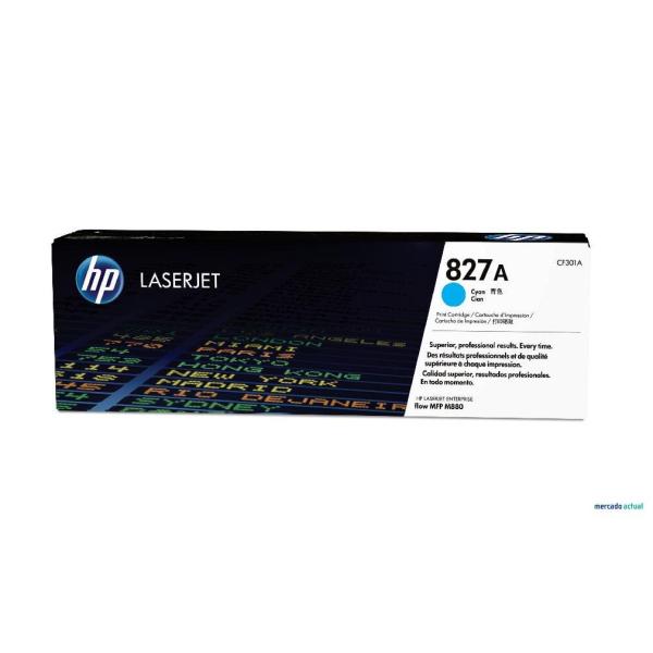 HP 827A CYAN LASERJET TONER