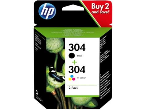 HP 304 INK CARTRIDGE COMBO 2-PACK