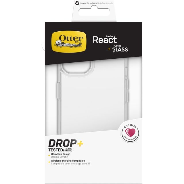 OTTERBOX REACT + TRUSTED GLASS