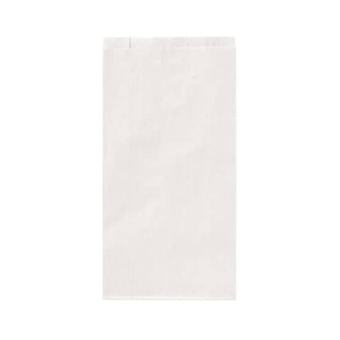 Sacchetti in carta kraft sealing Multicolor 22x40 + 7 cm conf. 100 pz Rex-Sadoch bianco - MLN07BIA