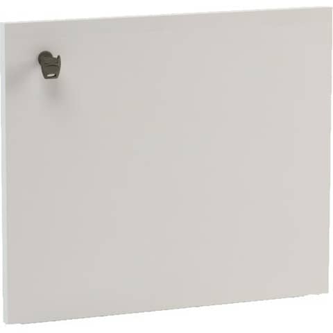 Anta destra 1 vano per locker in legno 18 mm serratura standard apertura 110° Motris bianco - LDNK7A