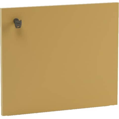 Anta destra 1 vano per locker in legno 18 mm serratura standard apertura 110° Motris giallo - LDNK1A