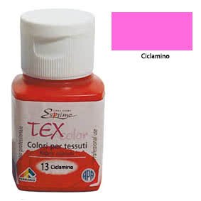 Colori per tessuto 50 ml. ciclamino