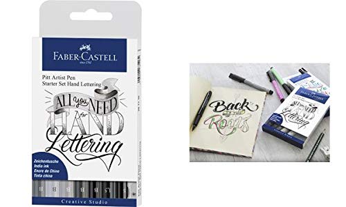 Artist Pen Faber handlettering starter set