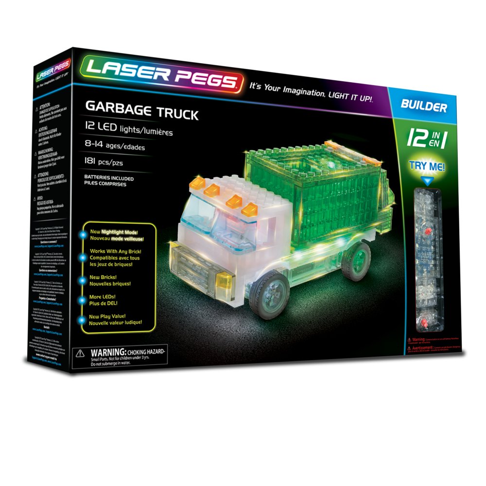 Costruzioni Laser Pegs truck 12 in 1