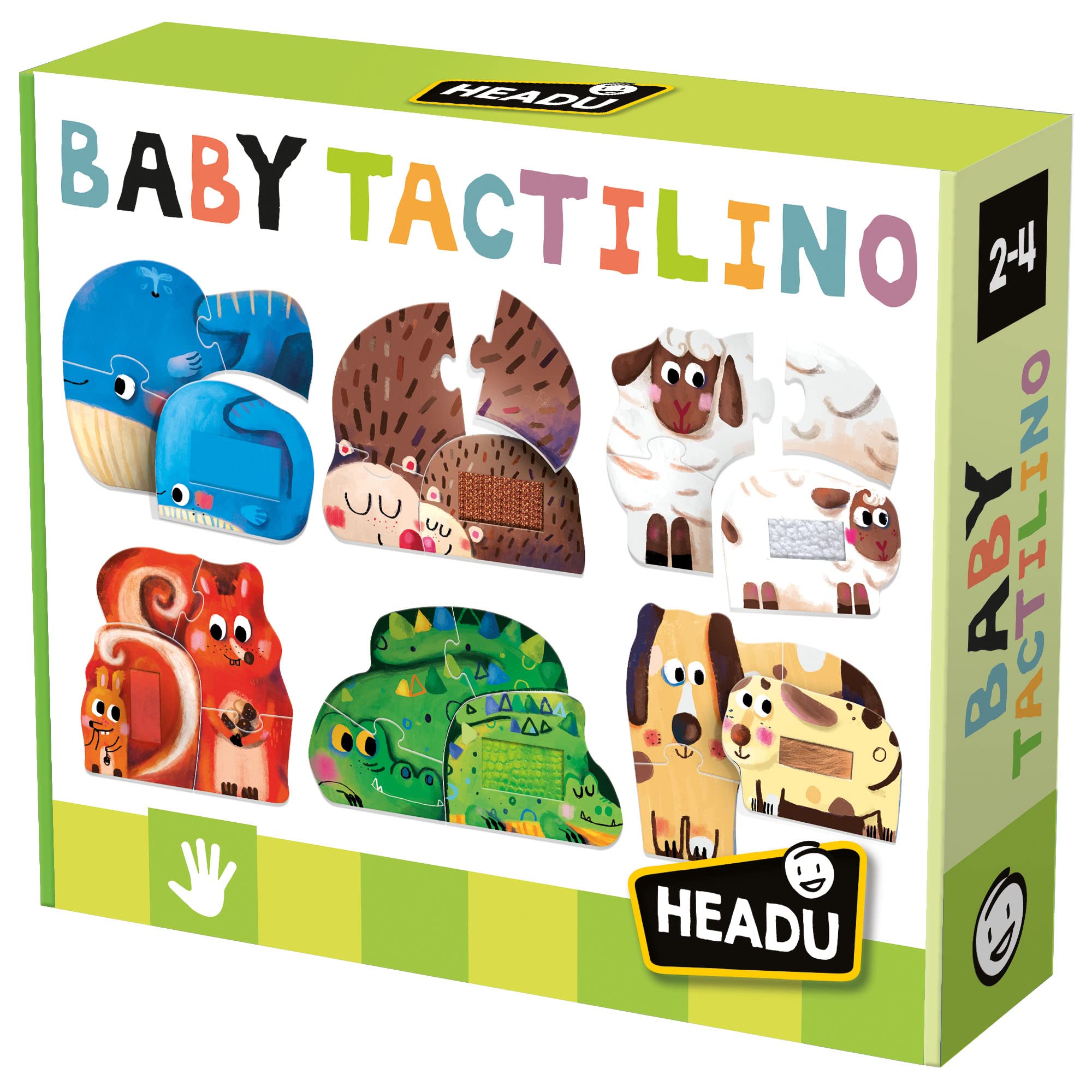 Gioco in scatola educativo baby tactilino