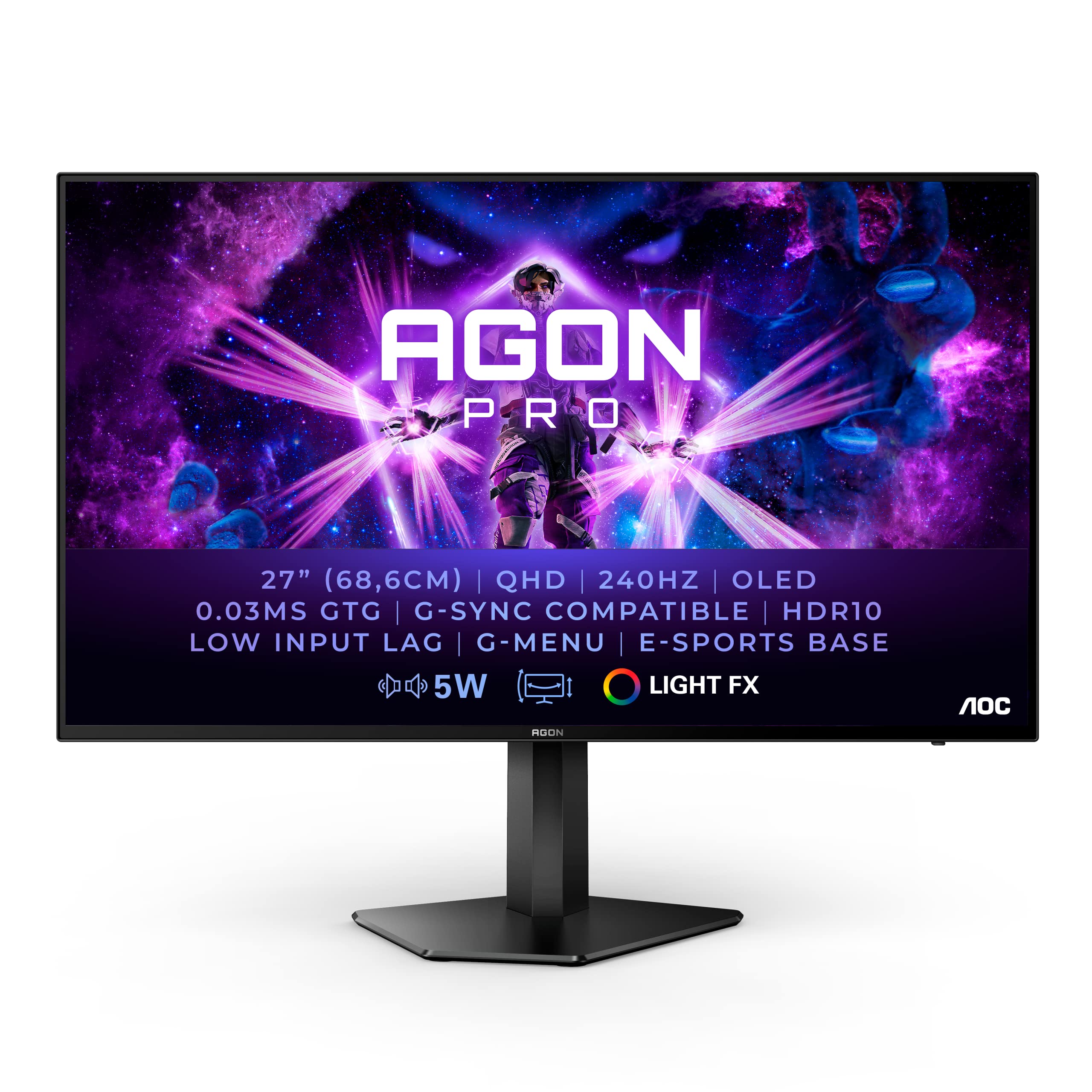 27 MONITOR OLED AGON PRO 240HZ REG