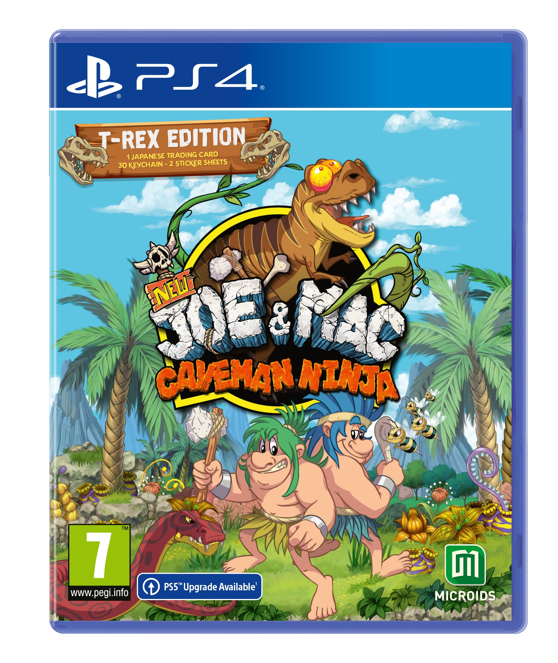 NEW JOE & MAC - CAVEMAN NINJA PS4