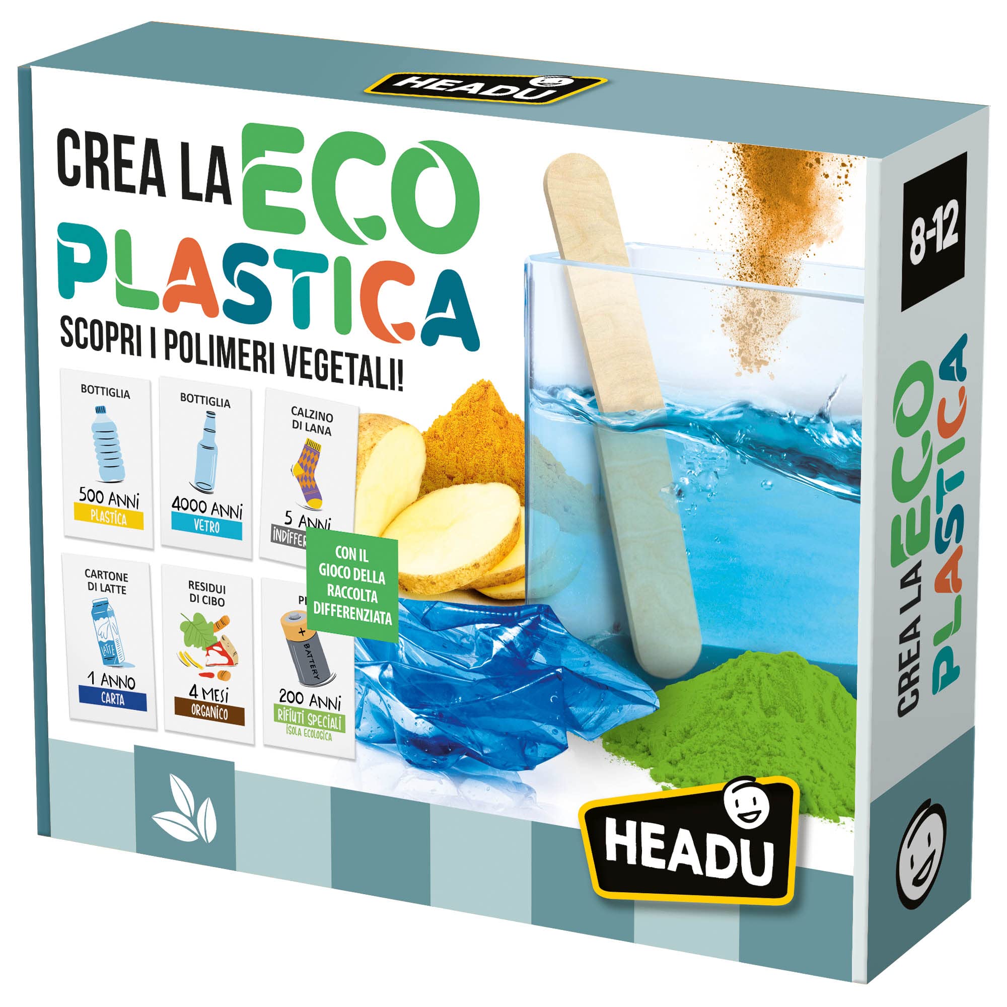 Gioco in scatola scientifico crea la Eco plastica