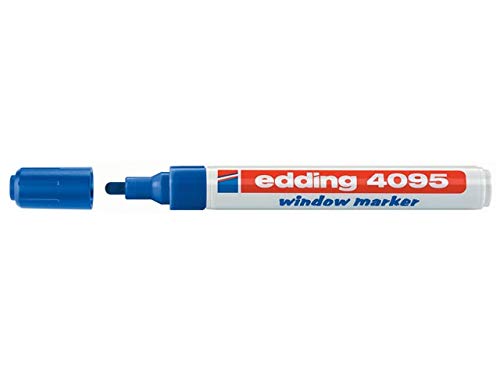 Marcatore Edding 4095 - punta tonda da 2,00-3,00mm - blu - Edding