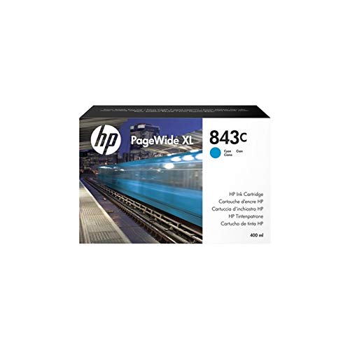 HP 843C 400-ML CYAN INK CARTRIDGE