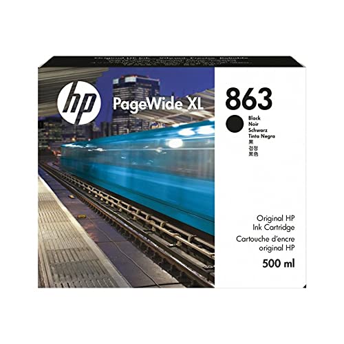 HP 863 PAGEWIDE XL NERO DA 500 ML