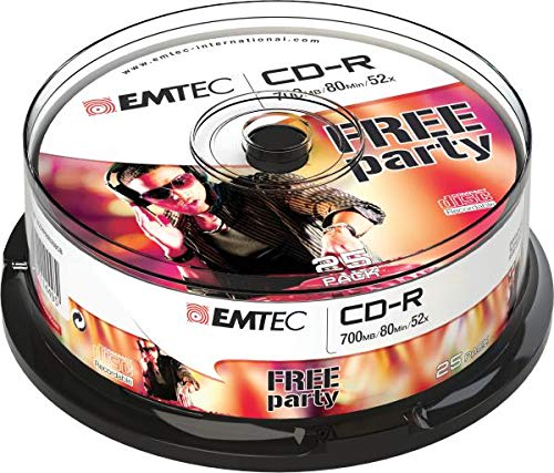 Emtec - CD-R - ECOC802552CB - 80min/700mb