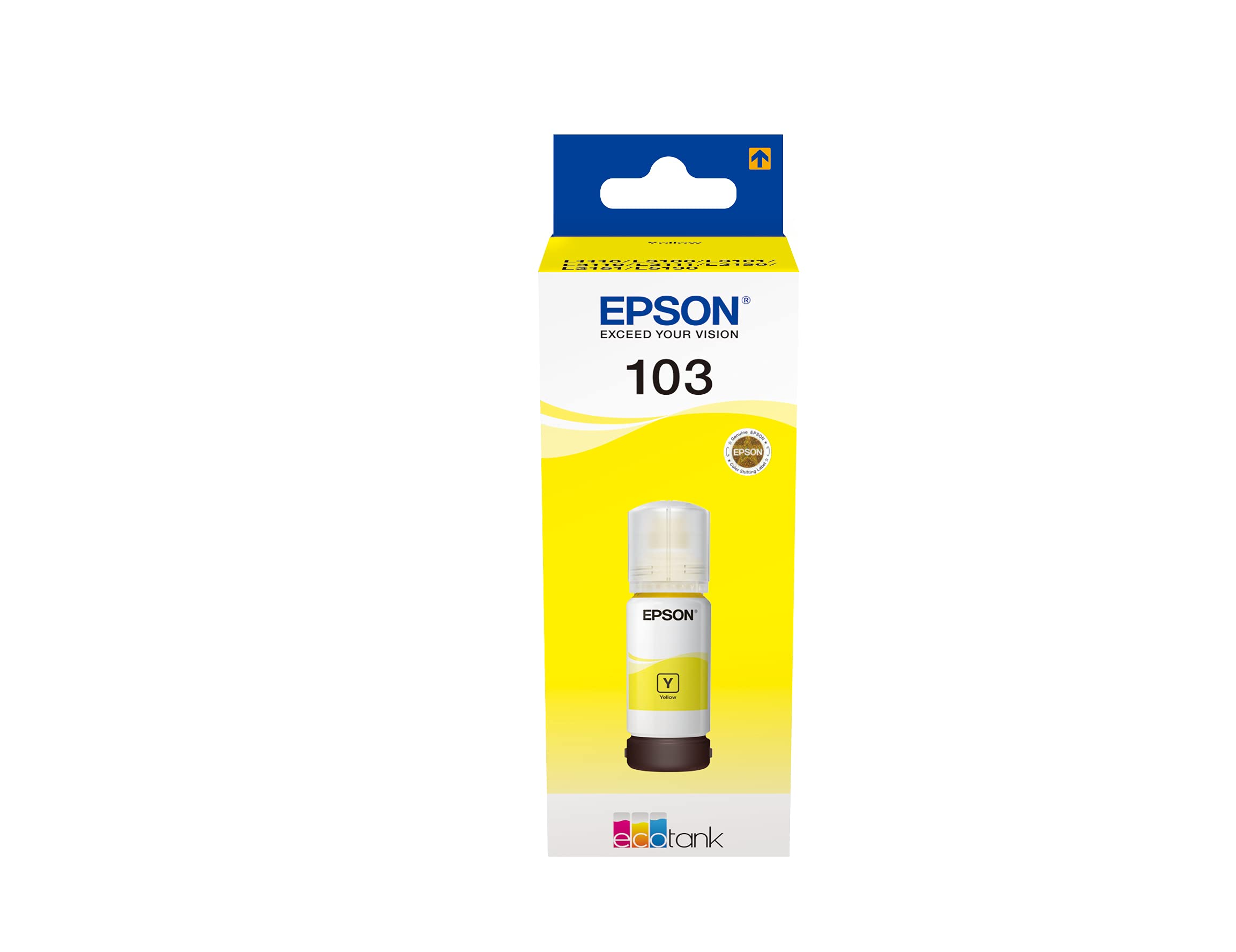 Epson - Eco Tank - 103 - Giallo - C13T00S44A10 - 65 ml