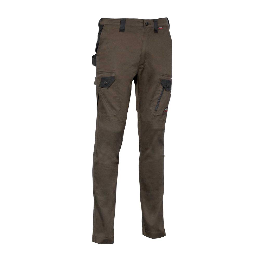 Pantalone Jember Super Strech - taglia 52 - fango/nero - Cofra