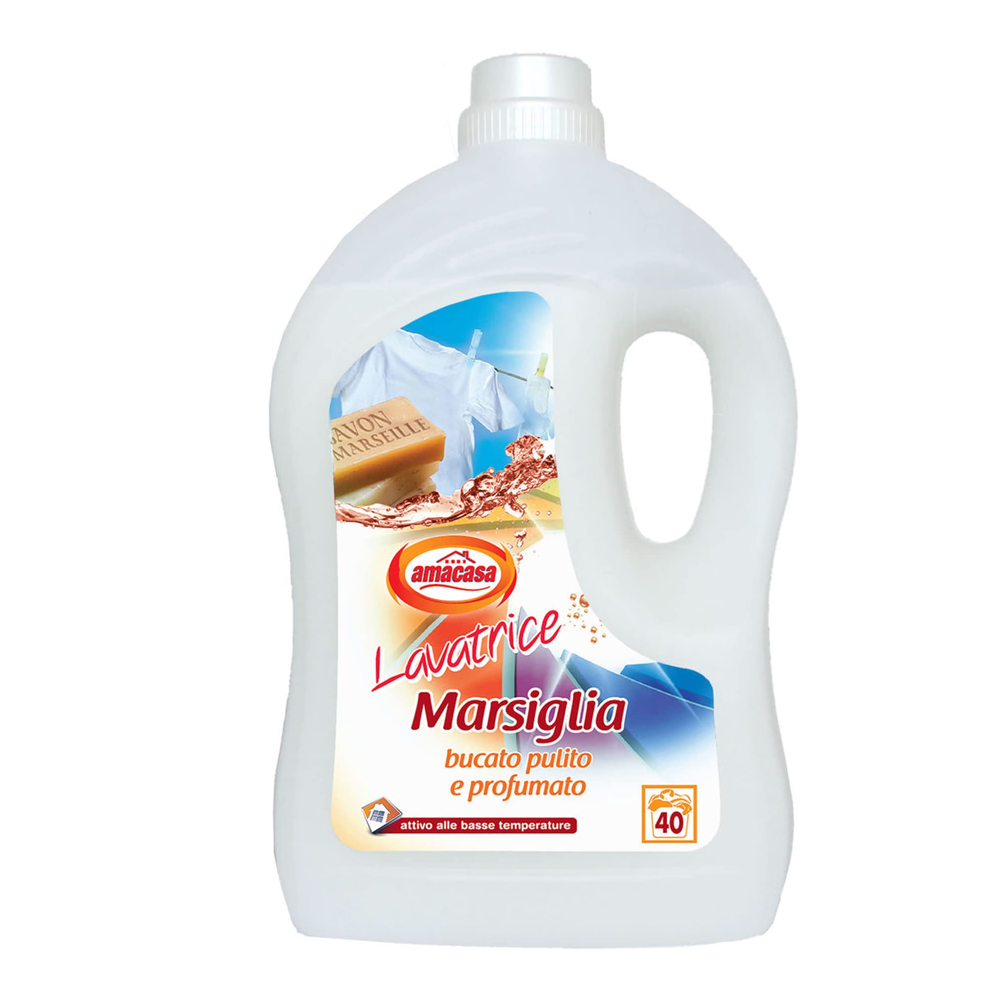 Detersivo liquido Lavatrice - marsiglia - 3 L - Amacasa