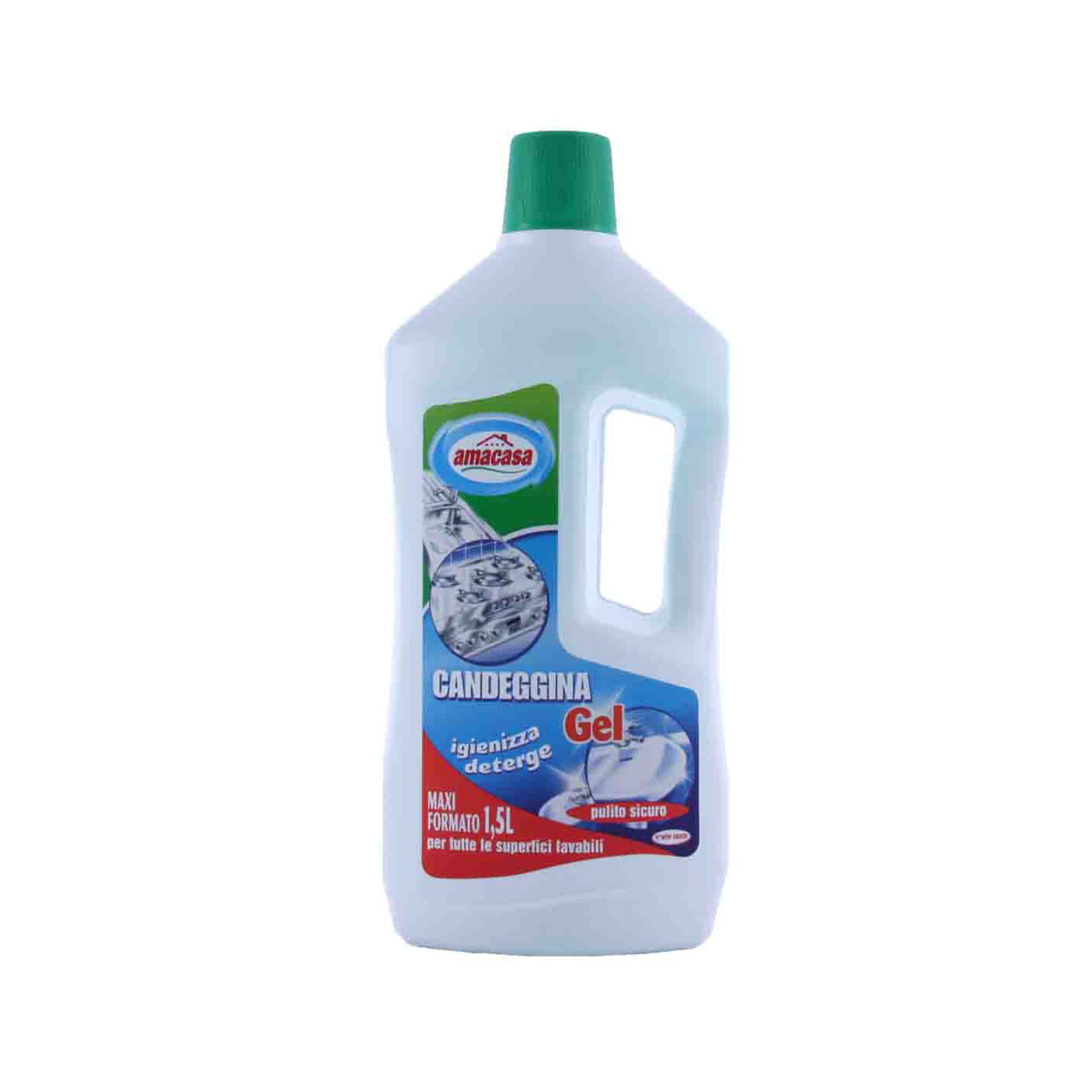 Candeggina gel igienizzante – 1500 ml – Amacasa