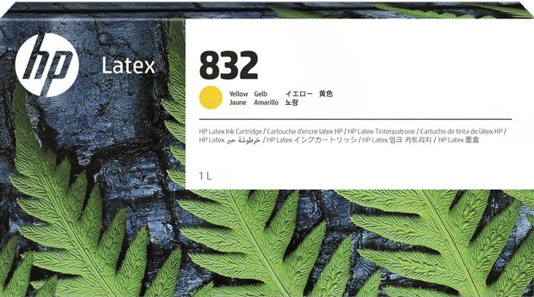 HP 832 1L YELLOW LATEX INK ORIGINAL