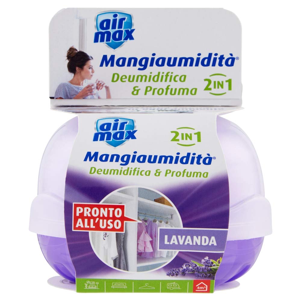 Kit MangiaumiditA' 2 in 1 Deo Lavanda - 40 gr - Air Max