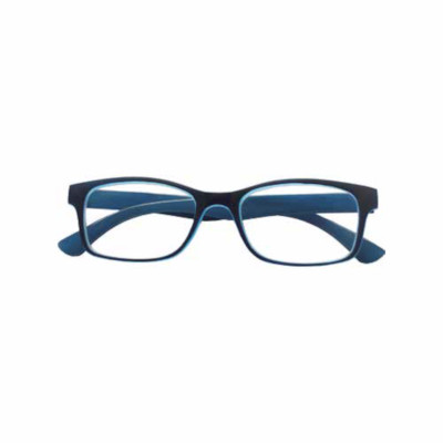 Occhiale da lettura freedom in plastica blu-azzurro +2,50