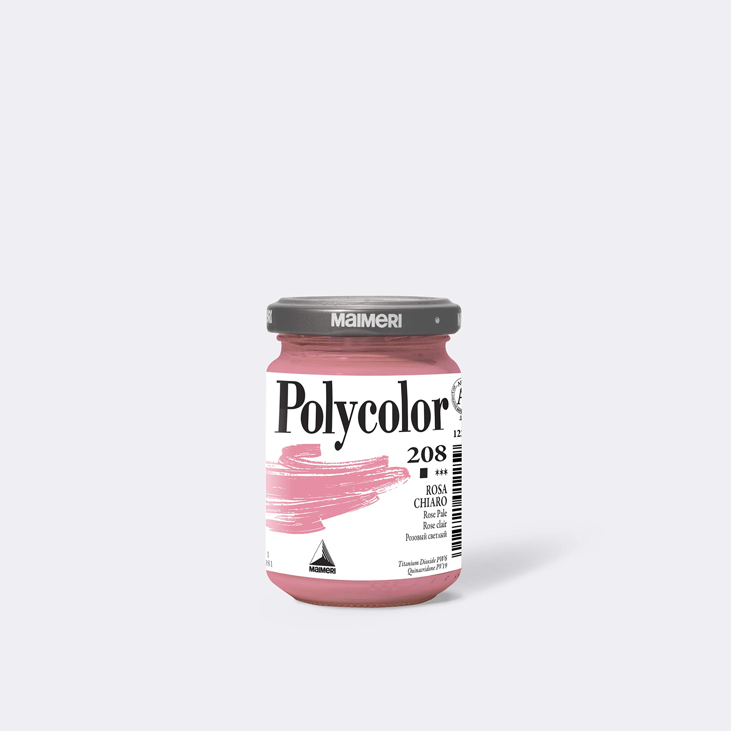 Colore vinilico Polycolor - 140 ml - rosa chiaro - Maimeri