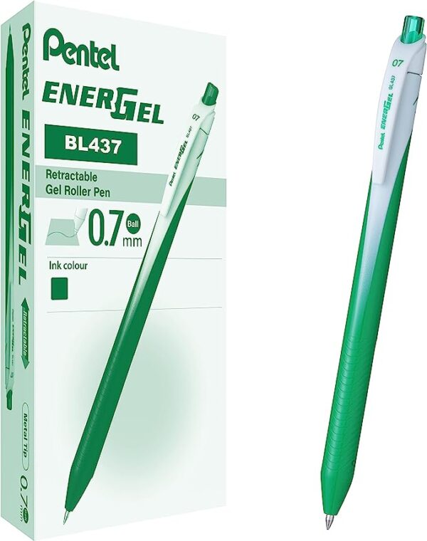 Roller Pentel Energel slim 0,7 verde