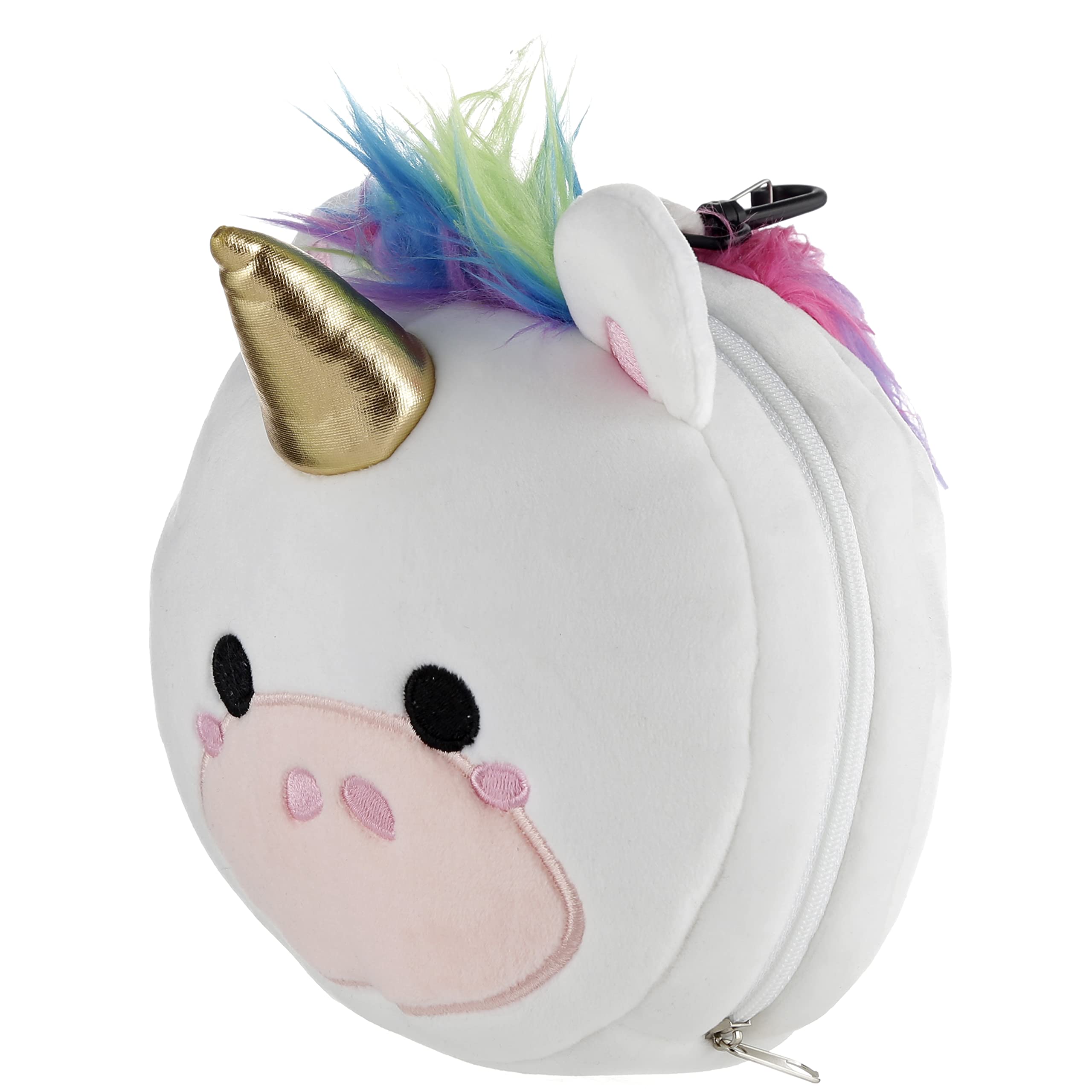 Cuscino da viaggio con maschera relaxeazzz unicorno