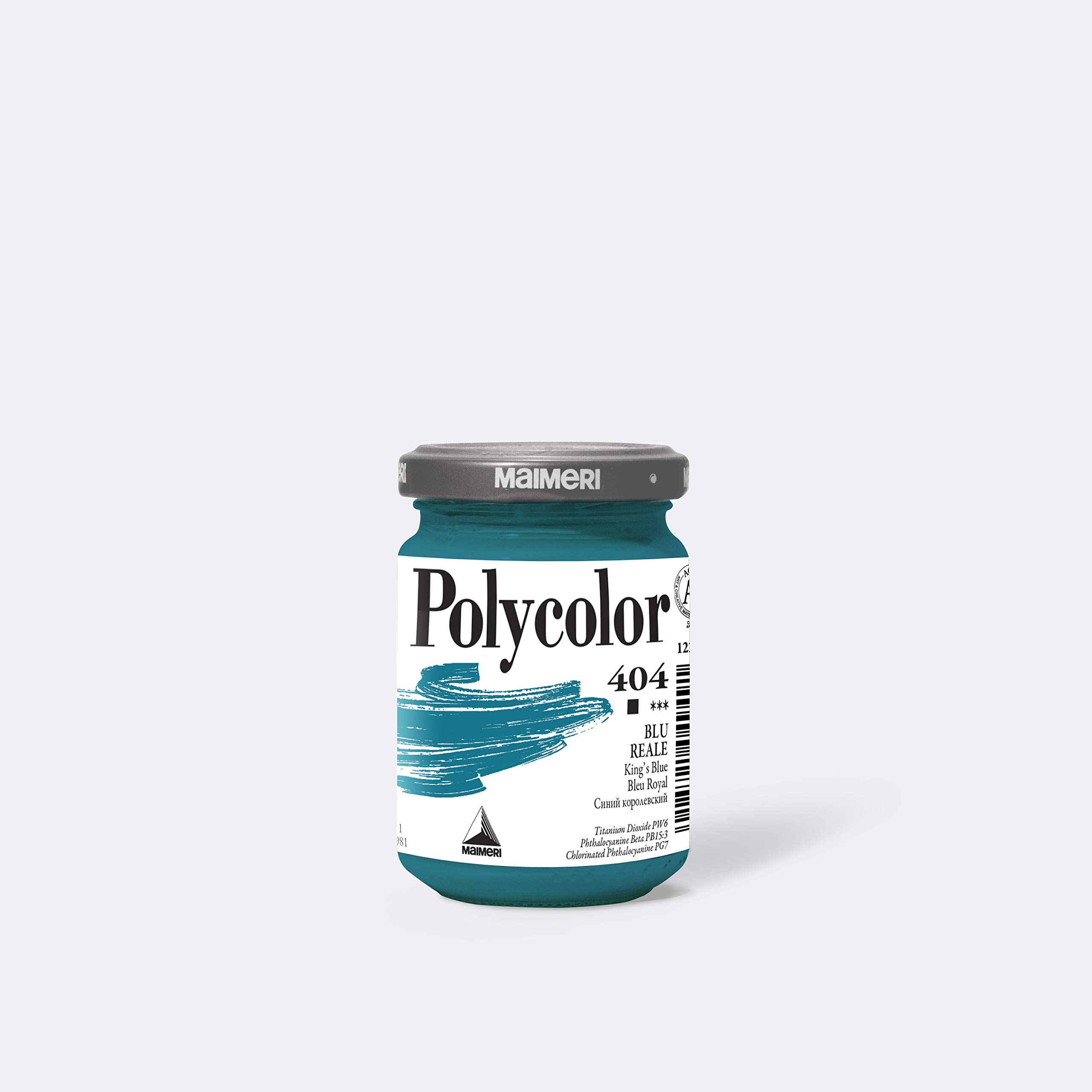 Colore vinilico Polycolor - 140 ml - blu reale - Maimeri