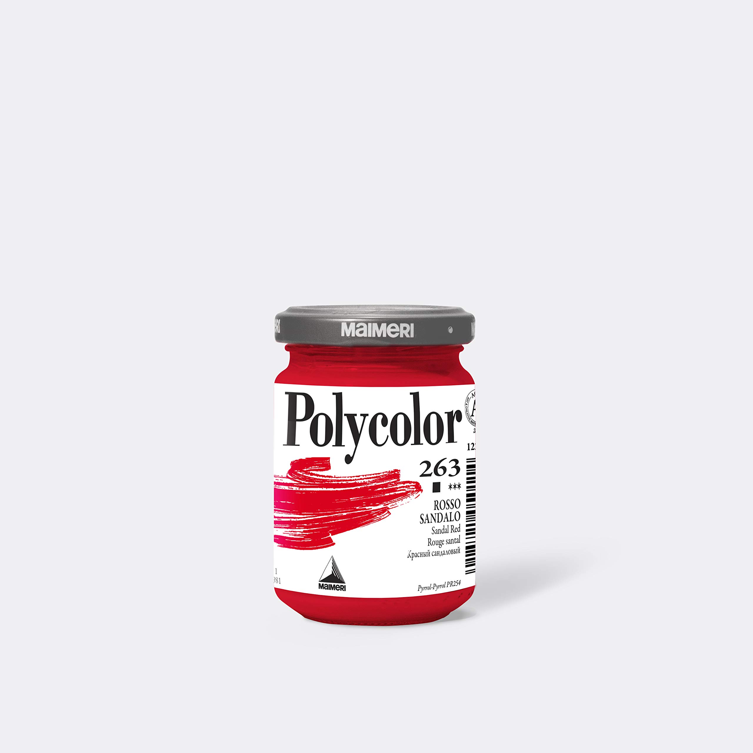 Colore vinilico Polycolor - 140 ml - rosso sandalo - Maimeri