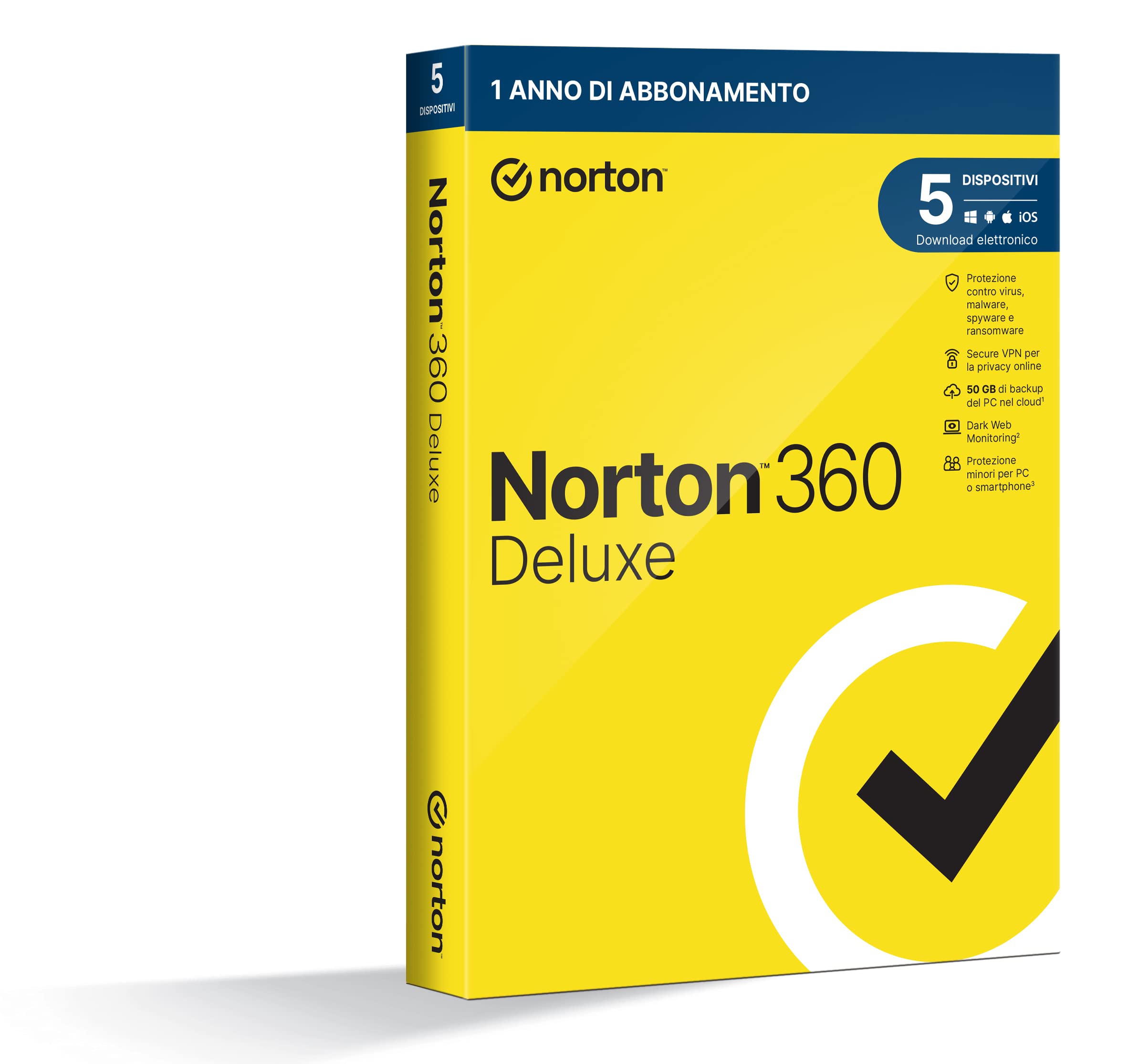 NORTON 360 DLXE 50GB 5D 12MO AMAZ