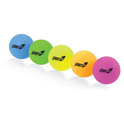 Palline ping pong colorate blister da 6
