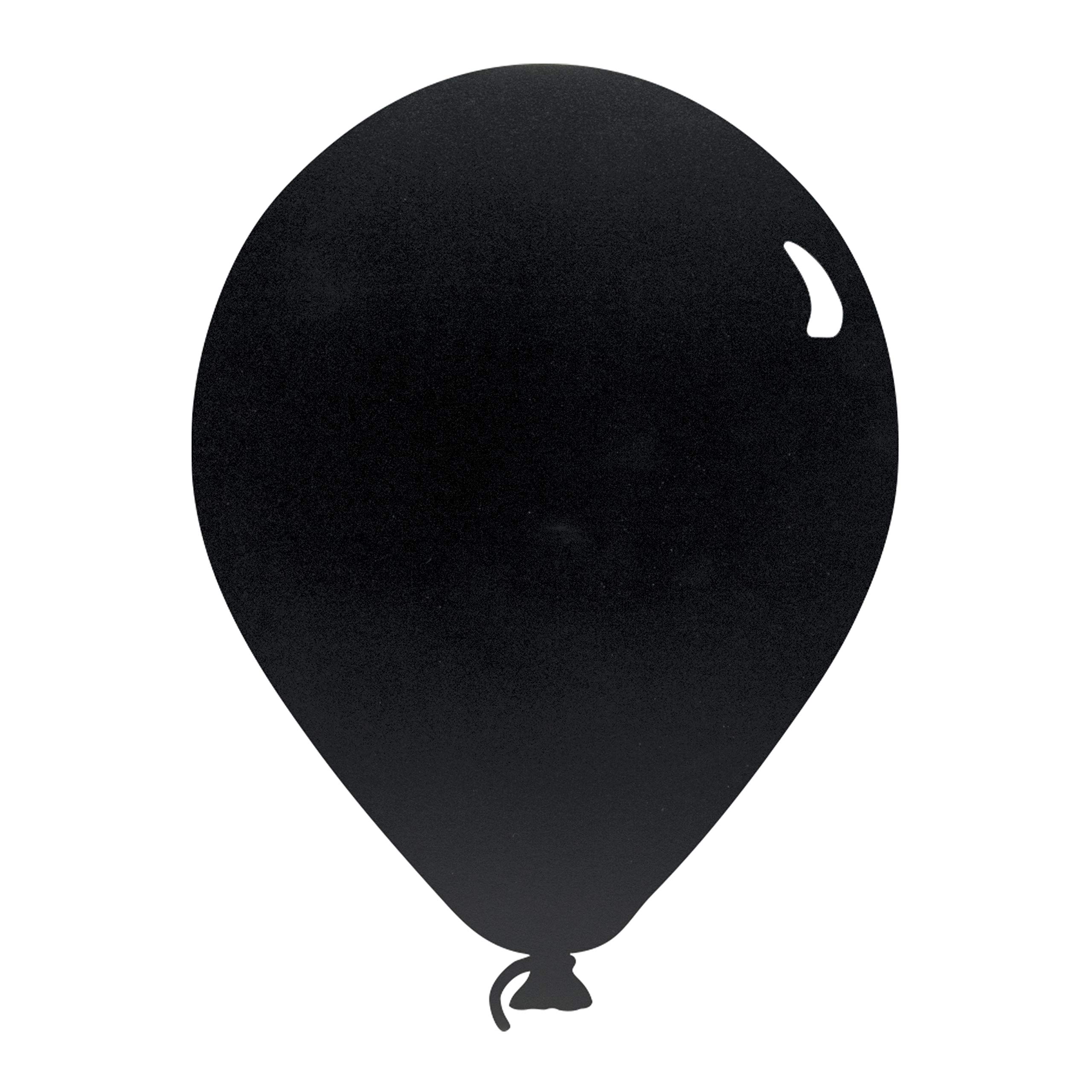 Lavagna da parete Silhouette - 39,6x29 cm - forma palloncino - nero - Securit