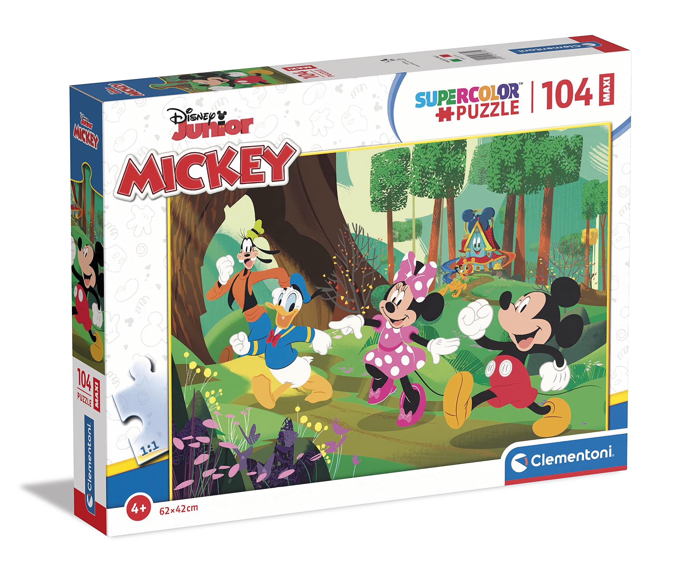 Puzzle maxi bimbo 104 pezzi mickey e frieds anni 4+