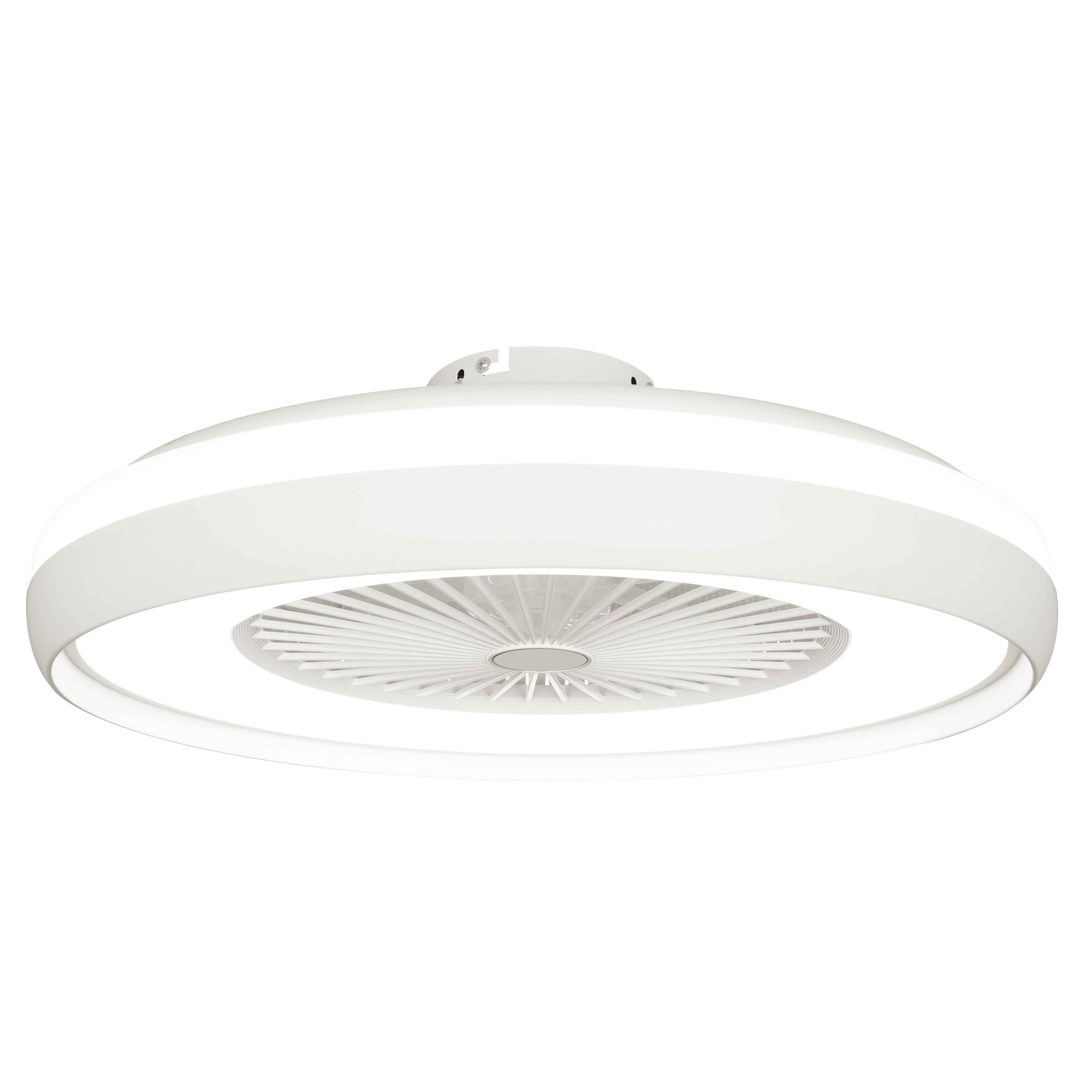 Ventilatore da soffitto Atollo White - con luce LED e telecomando - 68 W - CFG