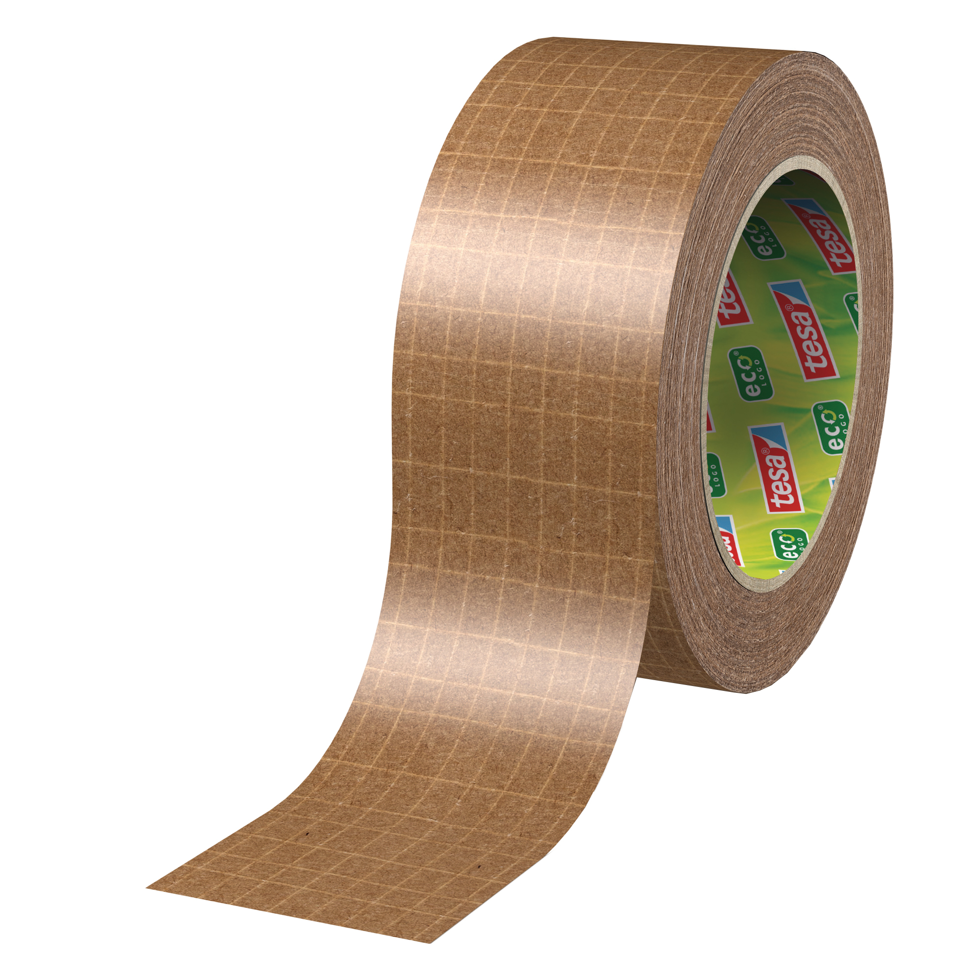 Nastro adesivo Tesapack Eco - paper standard ecoLogo - 50 m x 50 mm - avana - Tesa