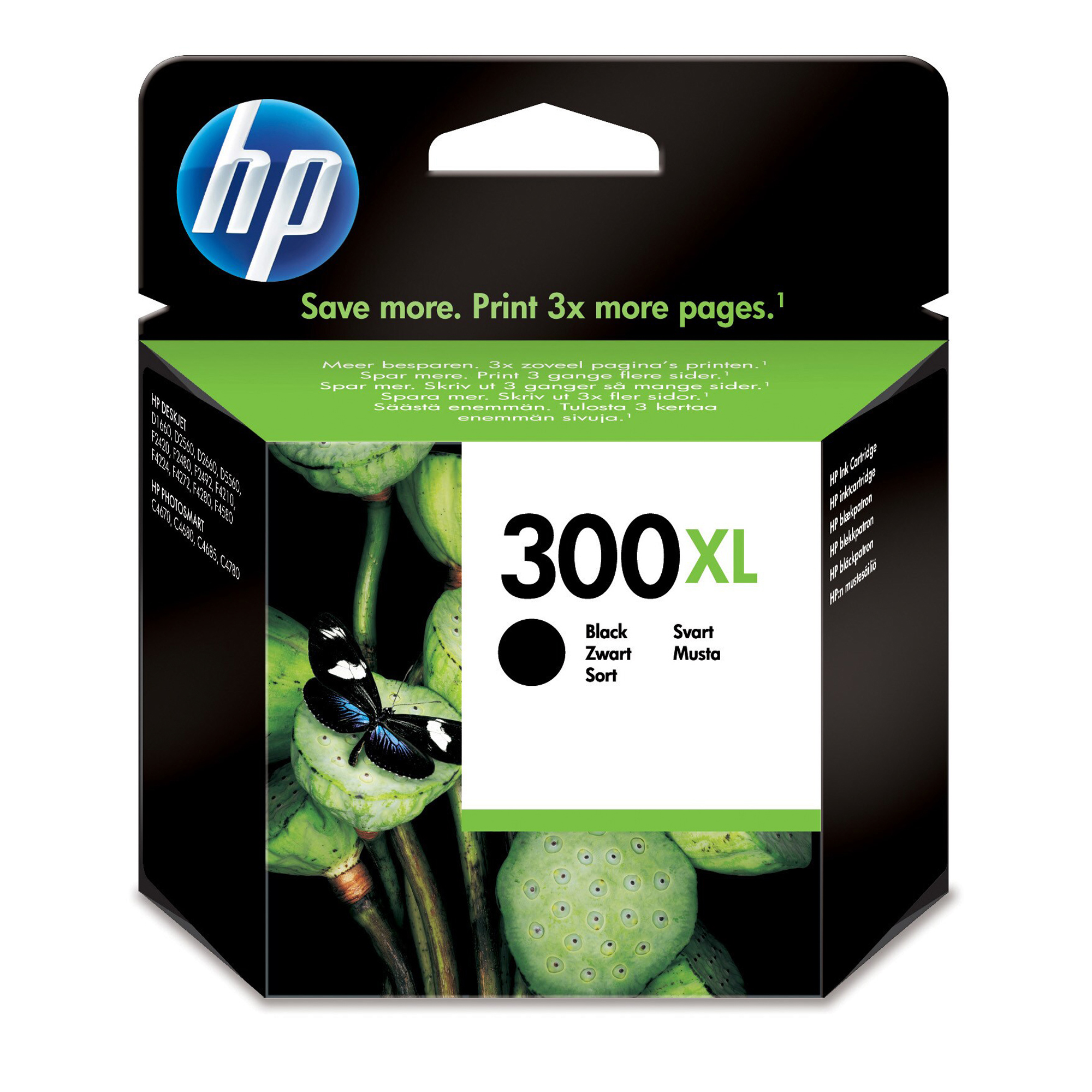 Hp - Cartuccia ink - 300XL - Nero  - CC641EE - 600 pag